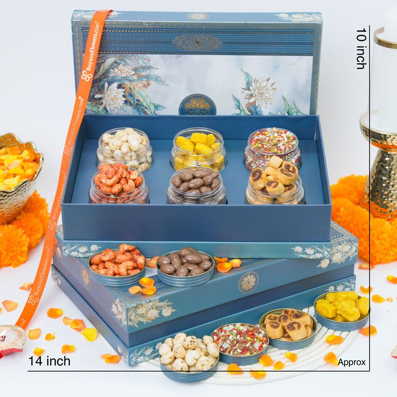 Exclusive Diwali Festive Hamper – Traditional Sweets & Dry Fruits thumbnail 4
