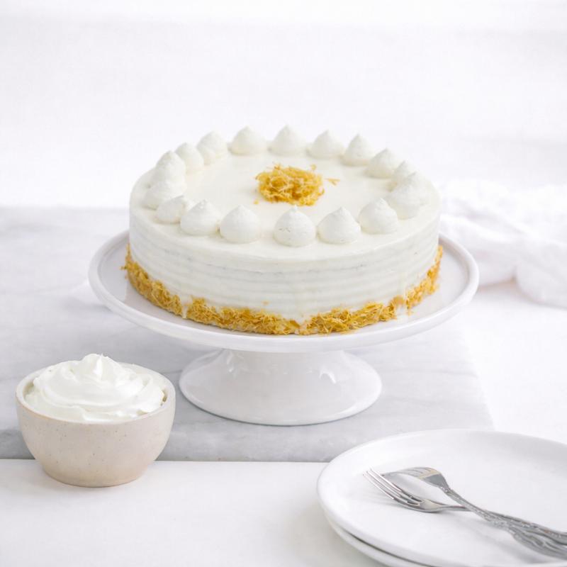 Cream Cheese Kunafa Cake 4 Portion in Dubai