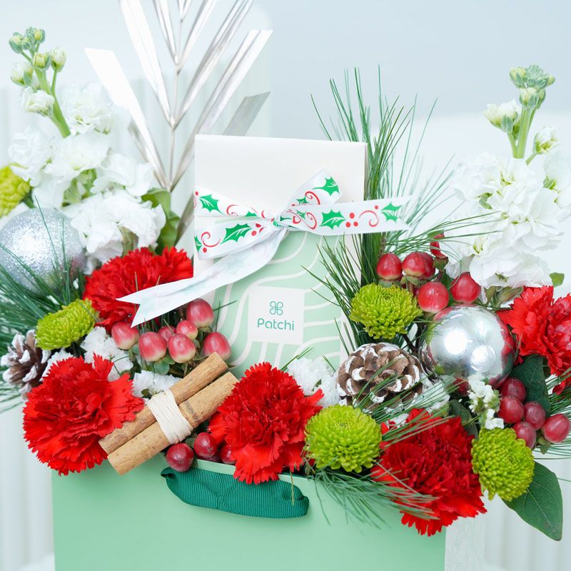 Christmas Celebration Flower Patchi Arrangement thumbnail 3