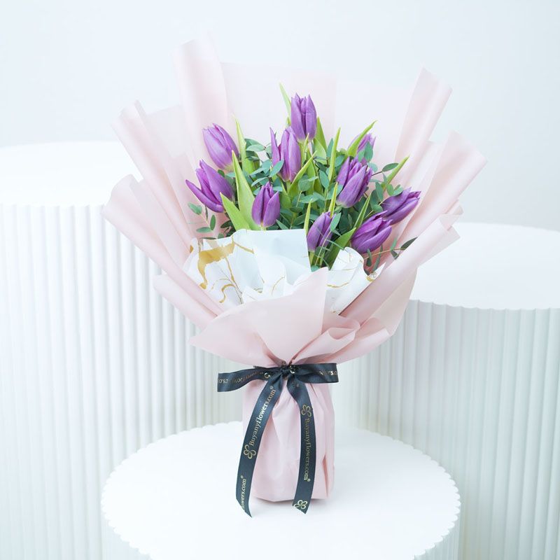 Mauve Beauty 11 Tulips 1