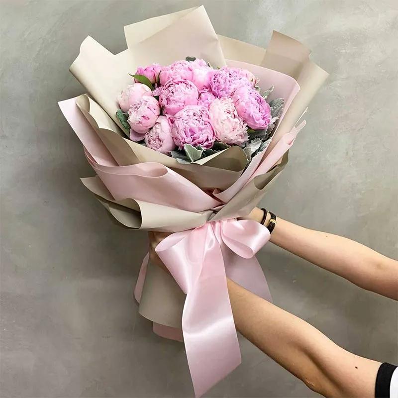 Sweety 11 Pink Peonies Bouquet - Flowers gift from Buy Any Flowers Dubai in Al Quoz Industrial Area 4, Dubai, UAE