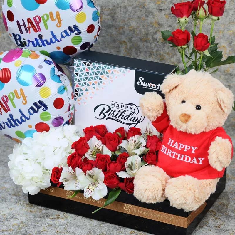 Love Birthday Flower Hamper thumbnail 4