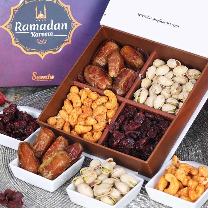 Delightful Iftar Gift Box Blue thumbnail 2