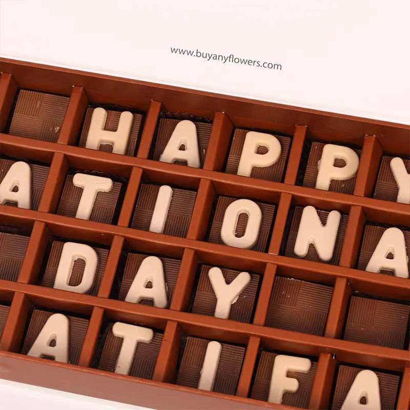 Customize National Day Chocolates By Sweecho thumbnail 3