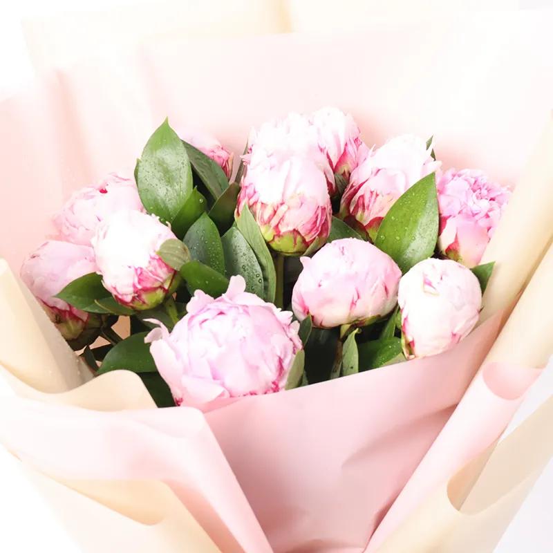 Sweet 11 Pink Peonies Bouquet - Flowers gift from Buy Any Flowers Dubai in Al Quoz Industrial Area 4, Dubai, UAE - image 3