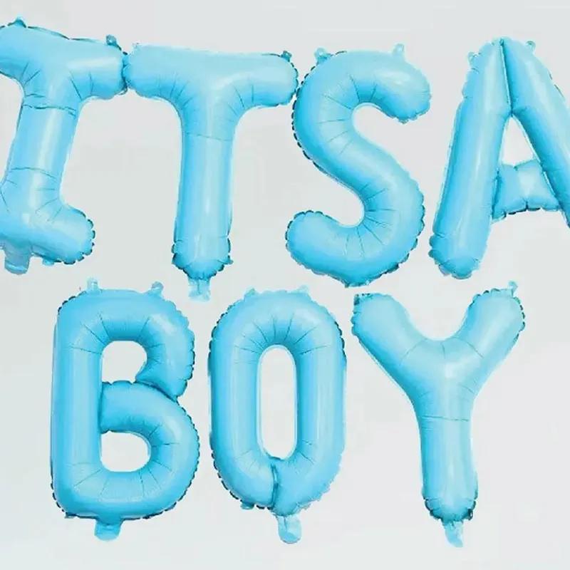 Its a Boy Letter Balloon thumbnail 3