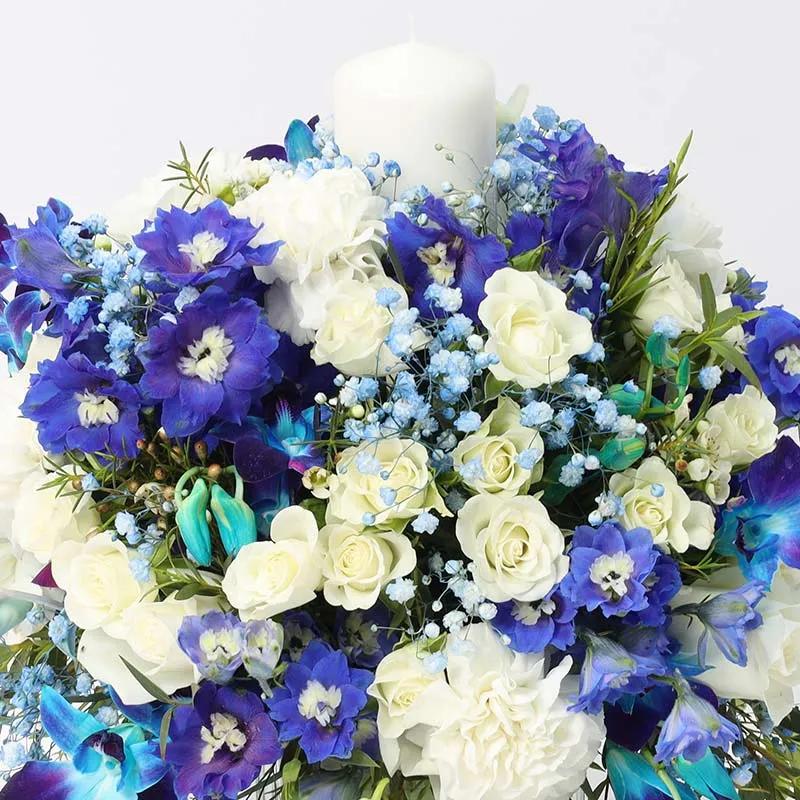 Peace Table Arrangement Blue thumbnail 3