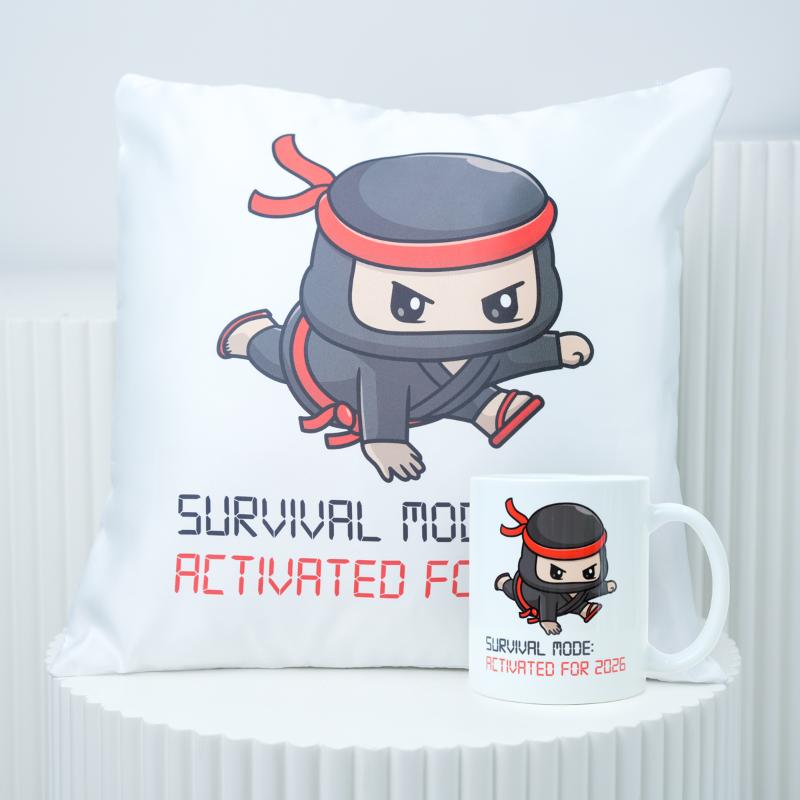 Survival Mode Activated – 2026 Ninja Gift Combo - Gift Sets gift from Buy Any Flowers Dubai in Al Quoz Industrial Area 4, Dubai, UAE