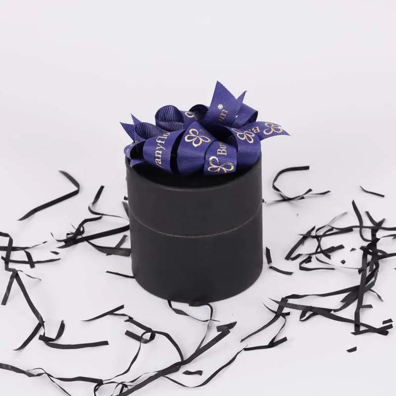 Forever Blue Roses in Black Box thumbnail 3