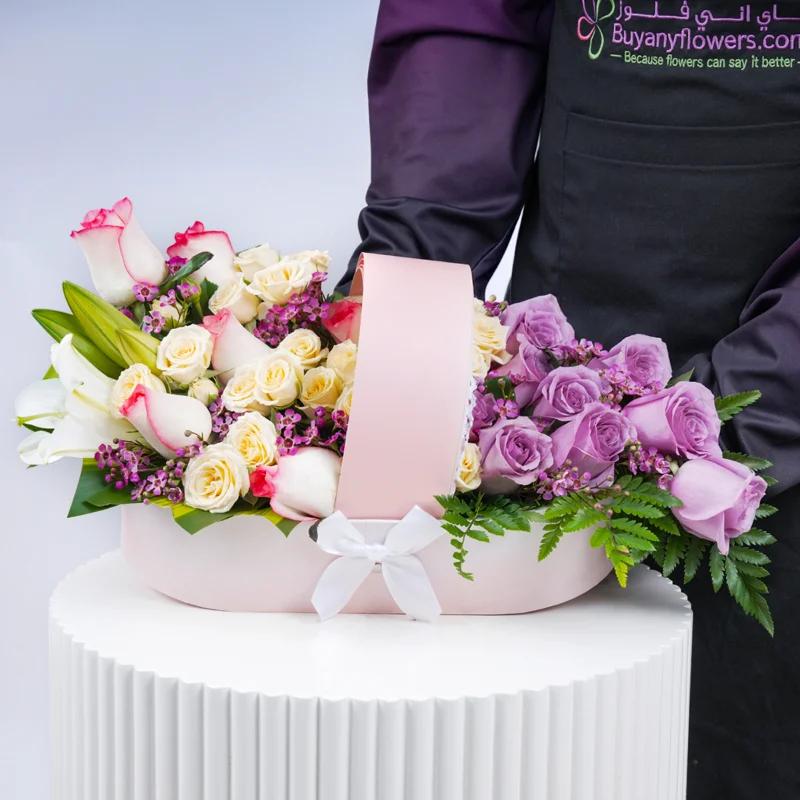 Cradle of Pastel Wishes and Chocolates - Gift Sets gift from Buy Any Flowers Dubai in Al Quoz Industrial Area 4, Dubai, UAE - image 3