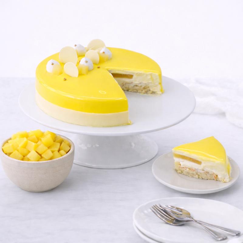 Delightful Pineapple Cake 4 Portion - Cakes gift from Buy Any Flowers Dubai in Al Quoz Industrial Area 4, Dubai, UAE - image 2