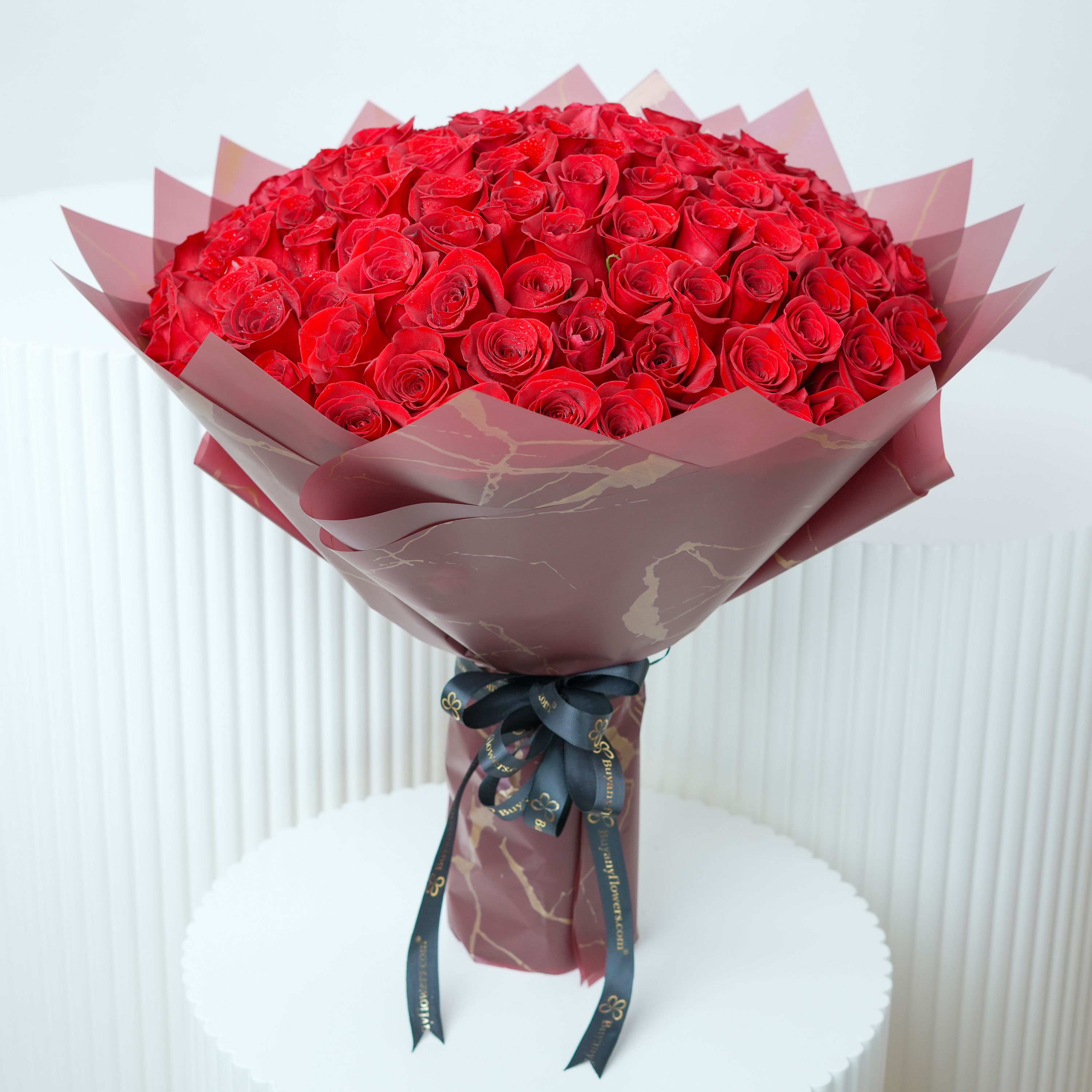 Love Memories 101 Red Roses Bouquet 1