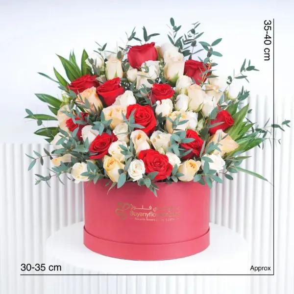 Forever in Bloom Rose Box - Flowers gift from Buy Any Flowers Dubai in Al Quoz Industrial Area 4, Dubai, UAE - image 4