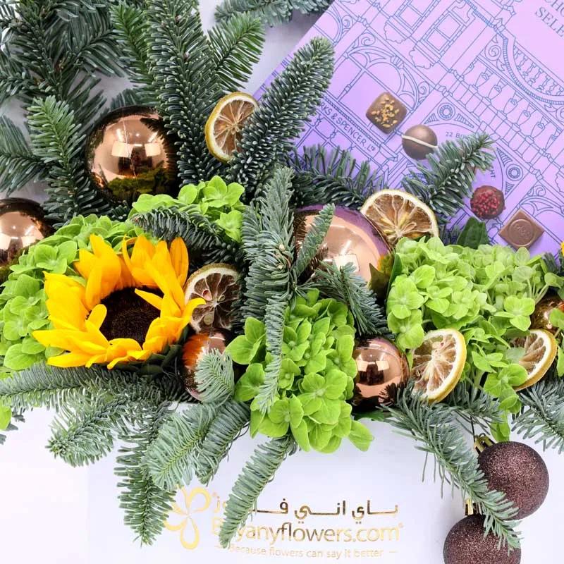 Holiday Warmth Flowers and Chocolates thumbnail 4