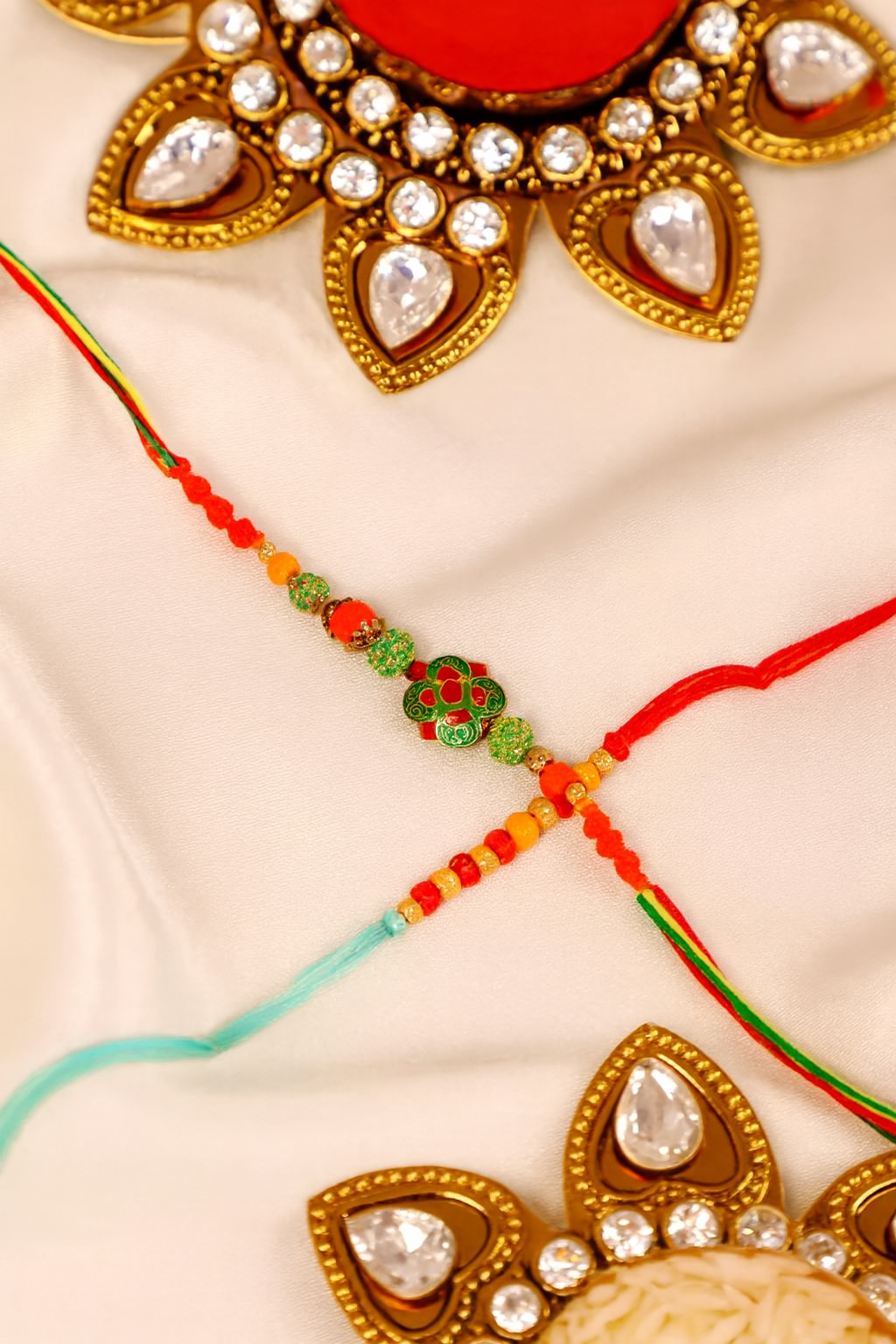 Antique Green Rakhi