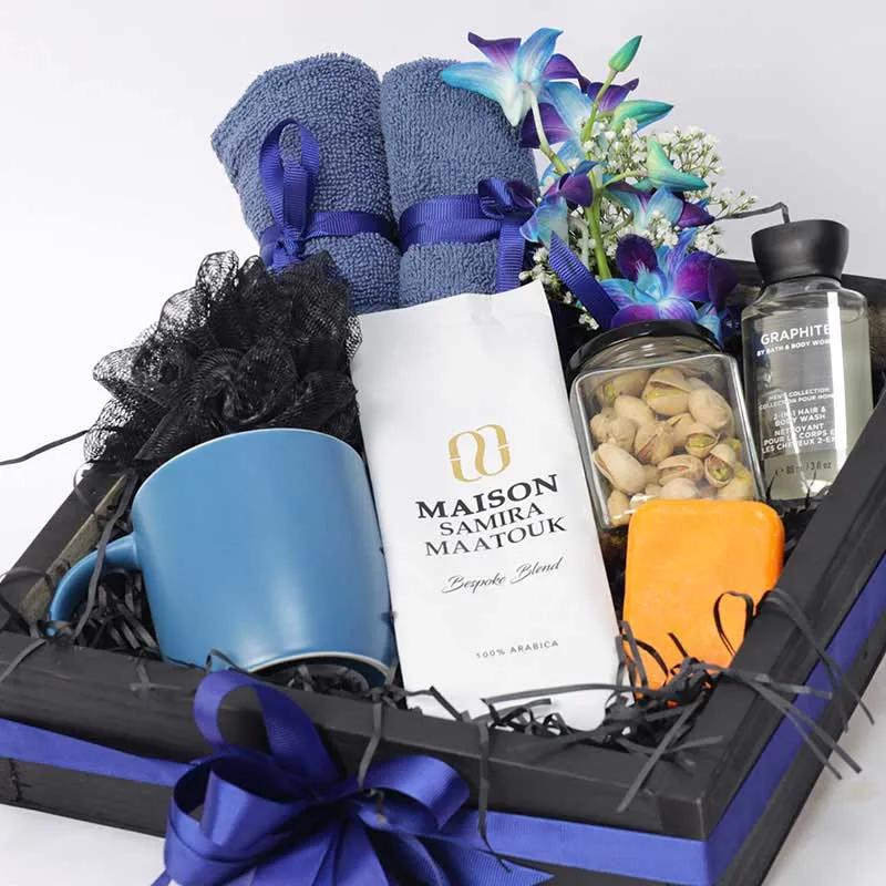 Bath and Coffee Hamper thumbnail 2