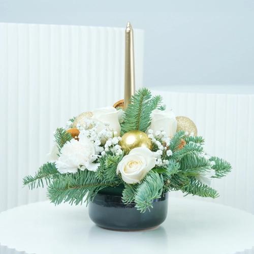 Winter Celebration Centerpiece - Flowers gift from Buy Any Flowers Dubai in Al Quoz Industrial Area 4, Dubai, UAE