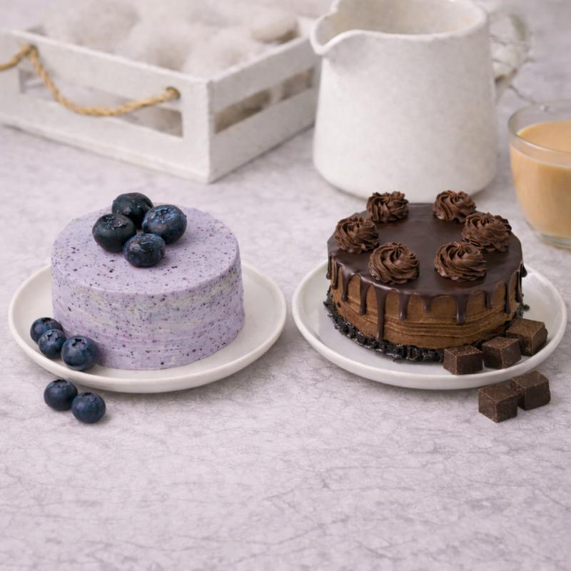 Blueberry & Chocolate Mono Cake - Cakes gift from Buy Any Flowers Dubai in Al Quoz Industrial Area 4, Dubai, UAE
