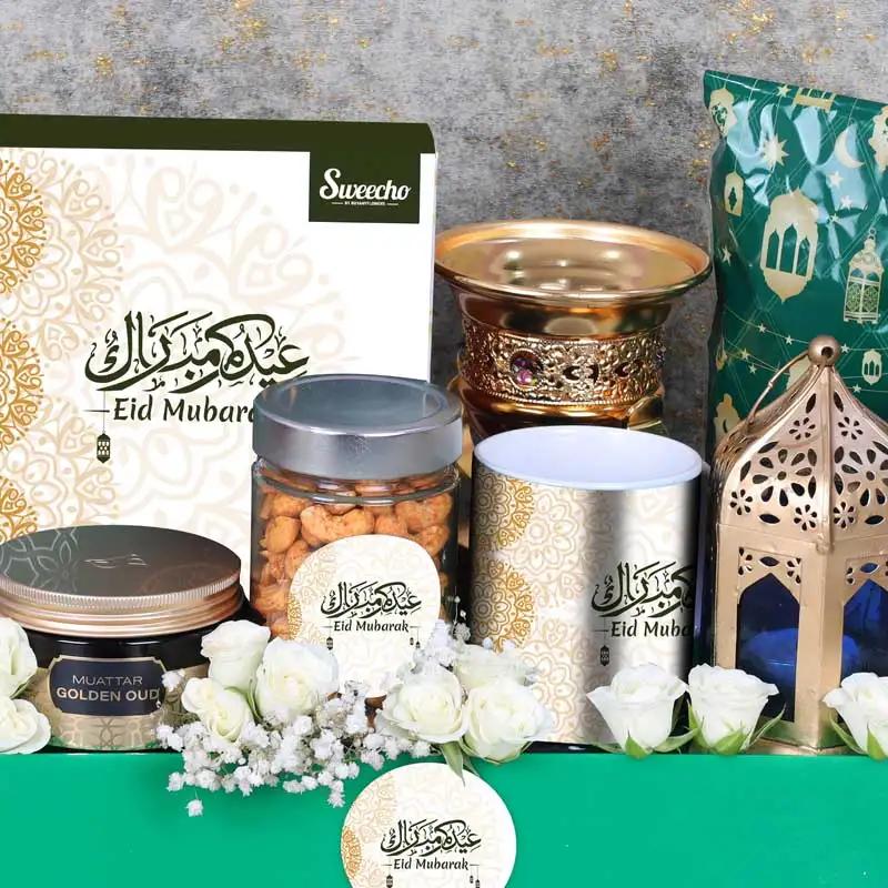 Blissful Eid Hamper Green thumbnail 3