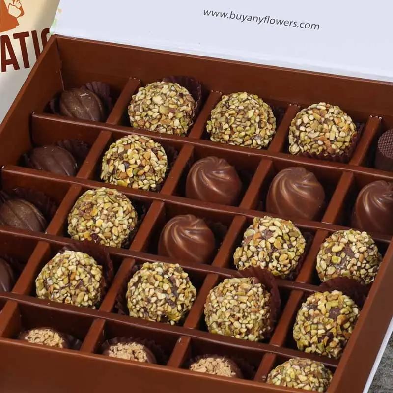 Graduation Premium Assorted Chocolates 25 Pcs By Sweecho - Chocolates gift from Buy Any Flowers Dubai in Al Quoz Industrial Area 4, Dubai, UAE - image 3