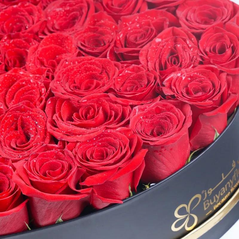 My Heart for You Red Roses Box - Flowers gift from Buy Any Flowers Dubai in Al Quoz Industrial Area 4, Dubai, UAE - image 3