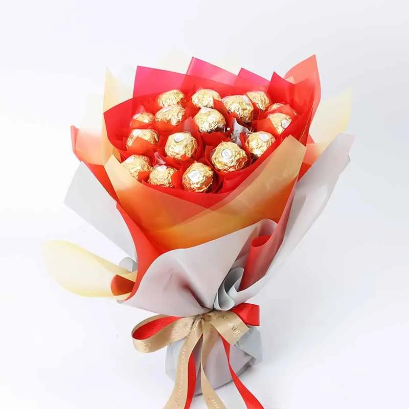 Love 16 Pcs Ferrero Rocher Bouquet thumbnail 2