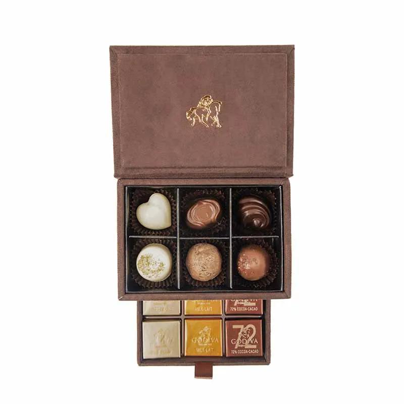 Godiva Royal Gift Box Brown Mini thumbnail 2