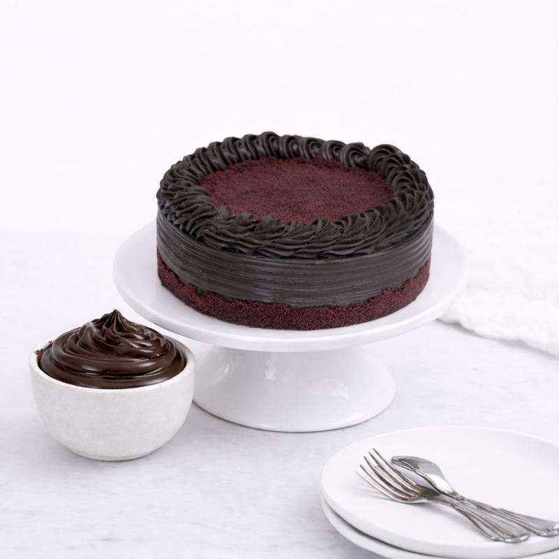 Chocolate Red Velvet Cake 4 Portion in Dubai