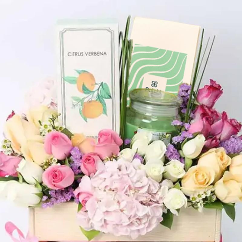 Abundance Flower Hamper  thumbnail 3