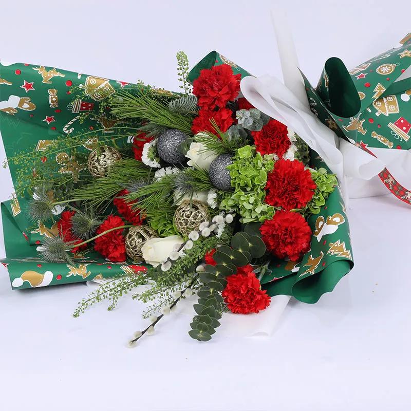 Merry Christmas Flower Bouquet thumbnail 4