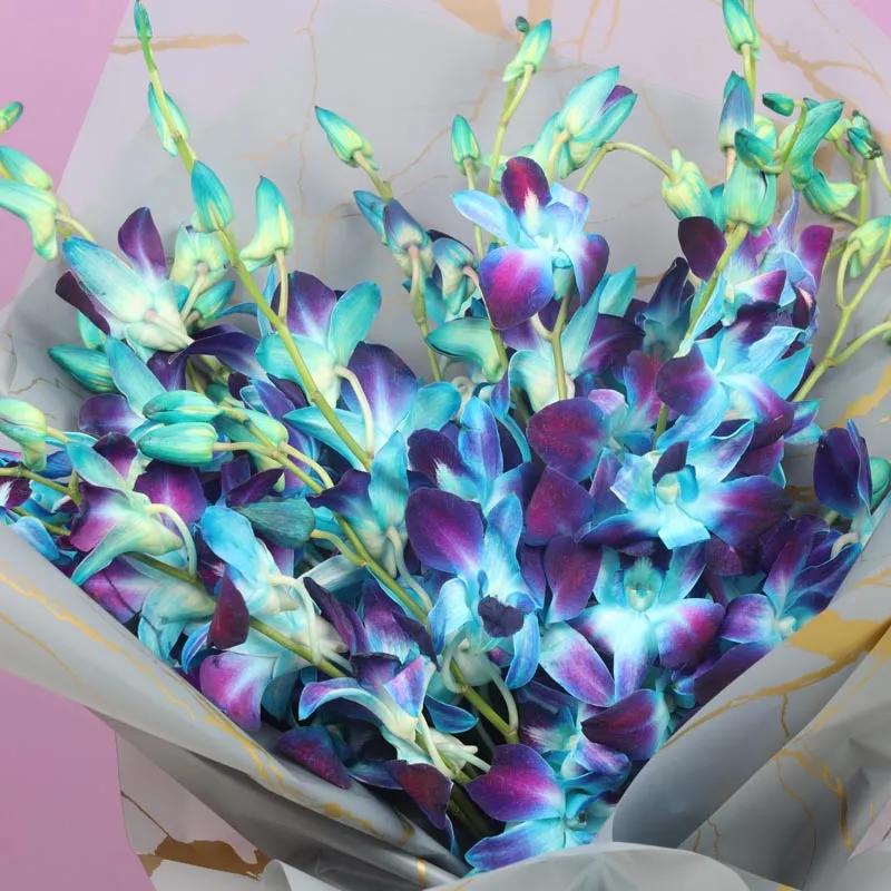 Twilight 15 Blue Orchid Bouquet thumbnail 3