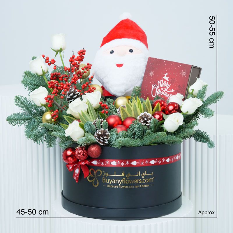 Winter Holidays Flower Hamper - Flowers gift from Buy Any Flowers Dubai in Al Quoz Industrial Area 4, Dubai, UAE - image 4