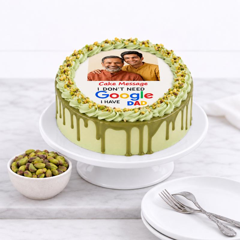 Personalised Dad Photo Cake in Dubai