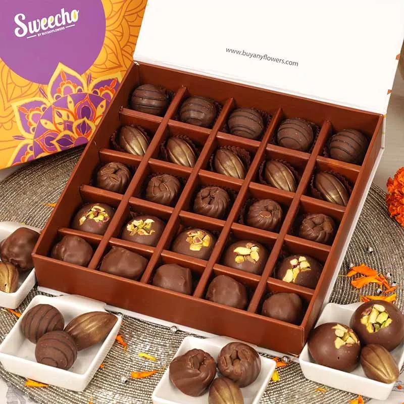 Diwali Treat Chocolates 25 Pcs By Sweecho thumbnail 2