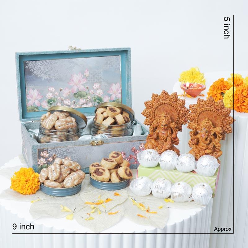 Royal Lotus Pooja Hamper - Gifts gift from Buy Any Flowers Dubai in Al Quoz Industrial Area 4, Dubai, UAE - image 3