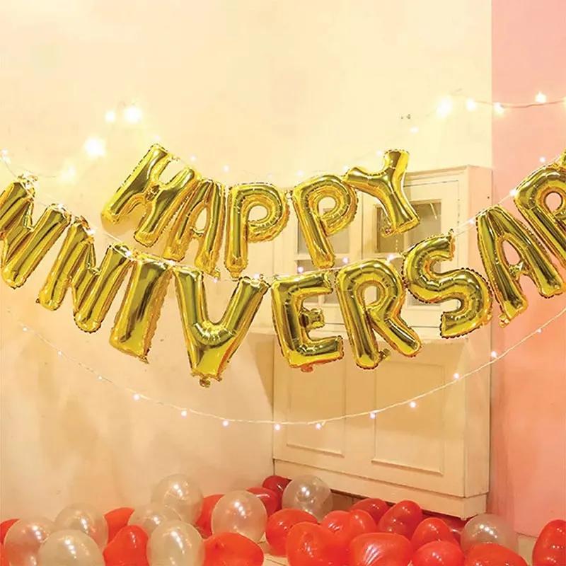 Happy Anniversary Letter Balloon thumbnail 2