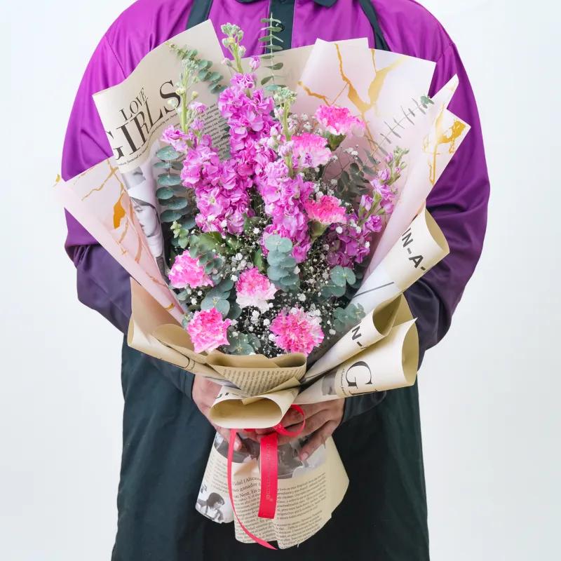 Blushing Pink Bouquet Trio - Gift Sets gift from Buy Any Flowers Dubai in Al Quoz Industrial Area 4, Dubai, UAE - image 3