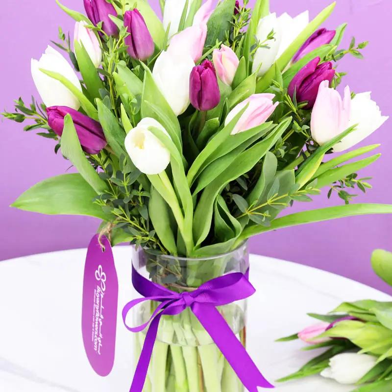 Painted Sky 21 Tulips Vase thumbnail 2