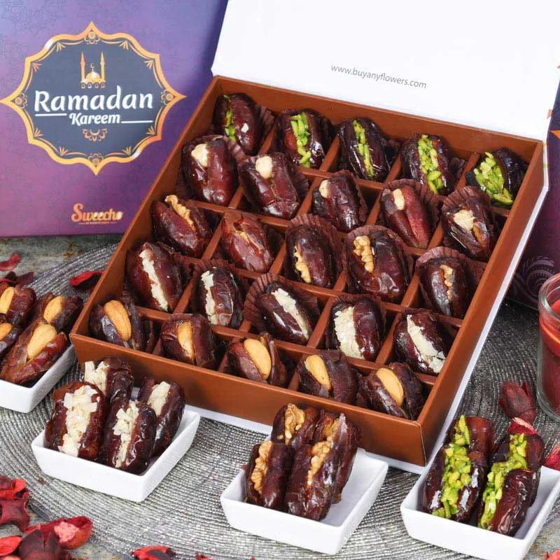Ramadan Stuffed Dates By Sweecho 25 Pcs Blue thumbnail 2
