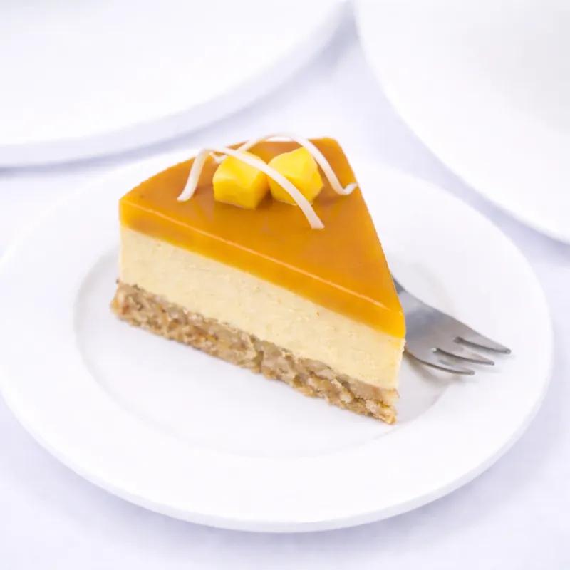 Mango Cheesecake 4 Portion - Cakes gift from Buy Any Flowers Dubai in Al Quoz Industrial Area 4, Dubai, UAE - image 3