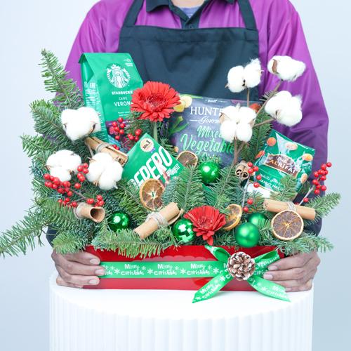 Festive Coffee and Savoury Hamper thumbnail 2