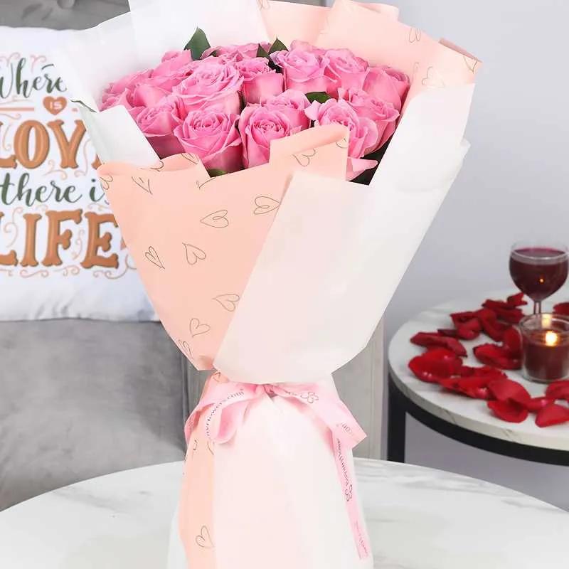 Pink Beauty 21 Roses thumbnail 2