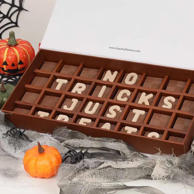 No Tricks Just Treats Chocolates By Sweecho thumbnail 3