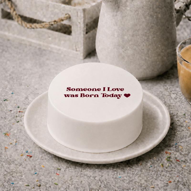 Love Birthday Bento Cake in Dubai