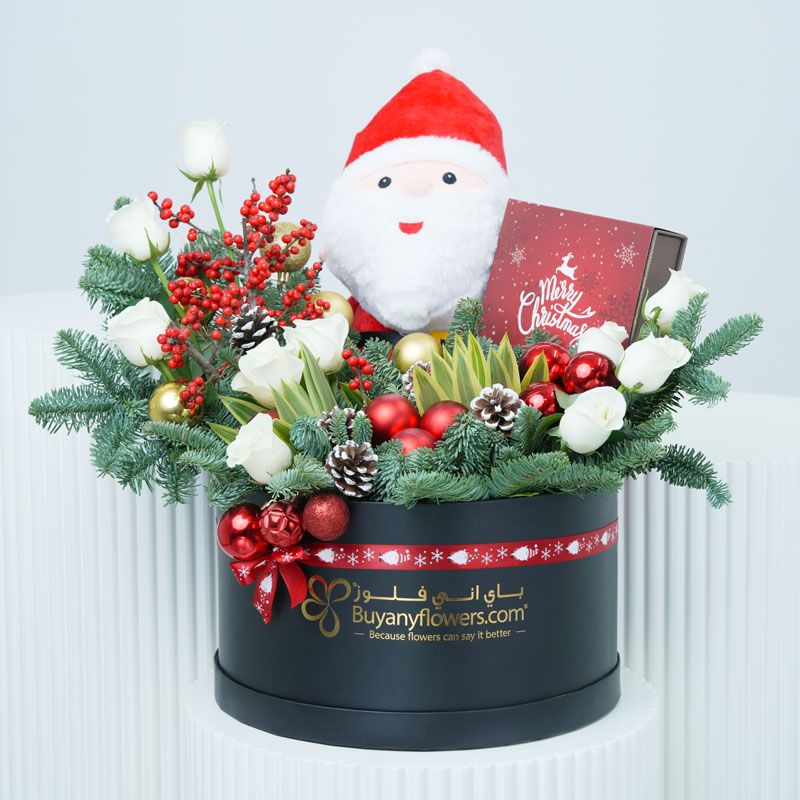 Winter Holidays Flower Hamper 1