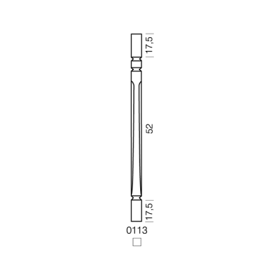 Baluster profil 0113