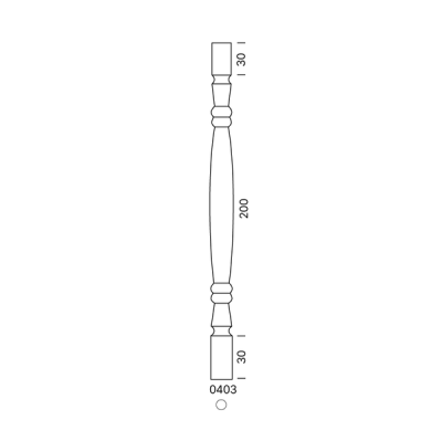 Søyle profil 0403