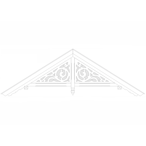 Mønepynt sveitser, par dekorerte ornamenter (bilde 2)