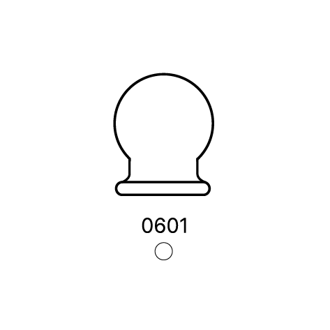 MEGLERKULE Ø13 M/HALS ILF