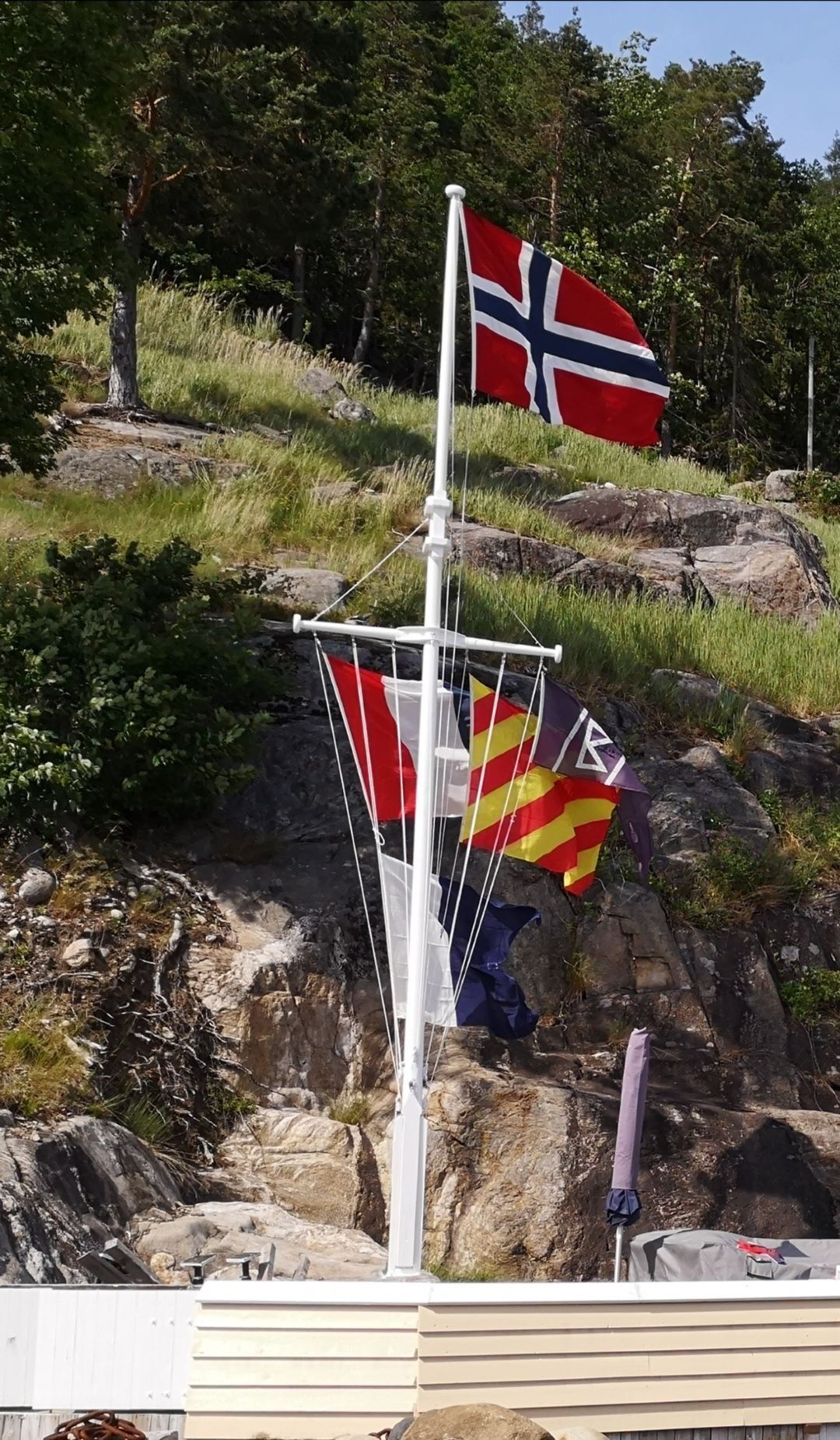 Maritim (trestang + salingshorn)